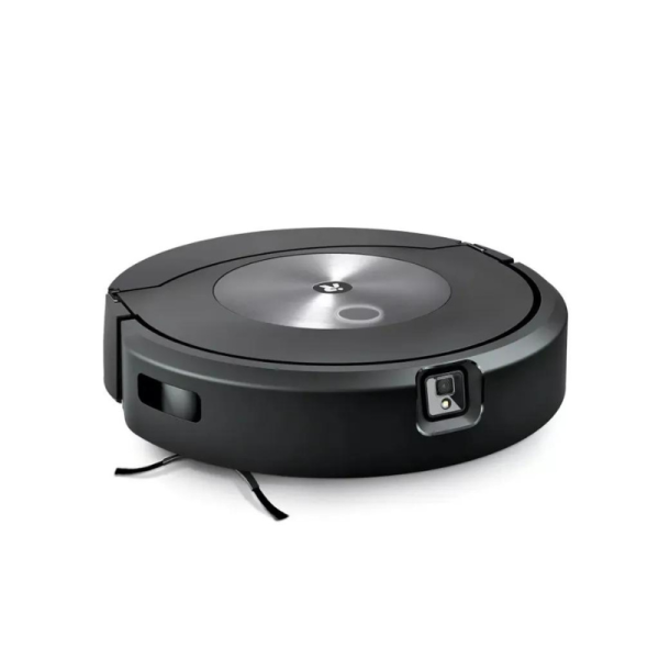 iRobot Roomba Combo j7+, Beutellos, Schwarz, Edelstahl, Rund, 3 Rad/Räder